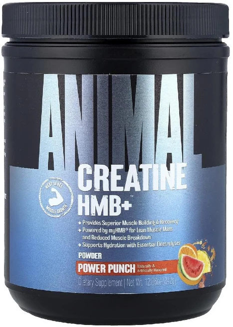 Animal Creatine HMB+ 파우더 파워 펀치 (342g), 342g, 1개 - 쿠팡