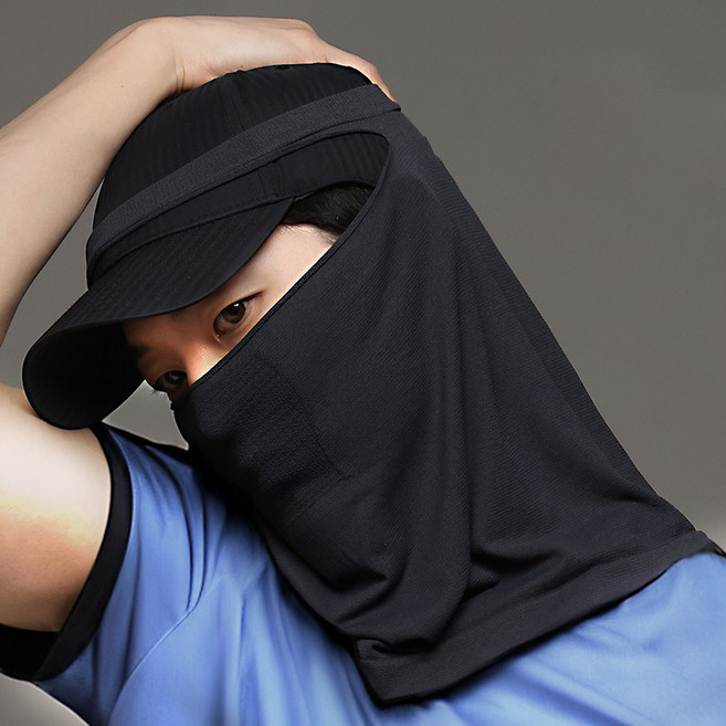 국내생산 안전모 햇빛가리개, 차콜, 1개