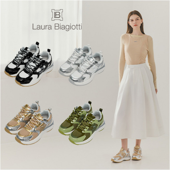 [라우라비아조띠(LAURA BIAGIOTTI)] 26SS 아카이브 로마노 여성 스니커즈