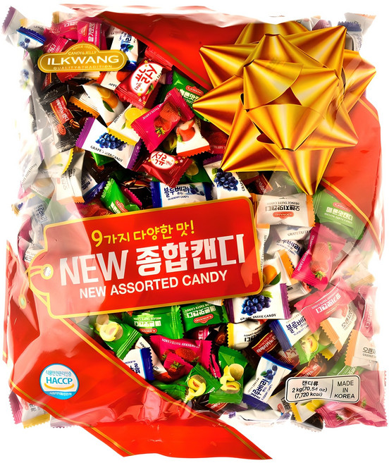 일광제과 뉴 종합캔디 9가지맛, 2kg, 1개