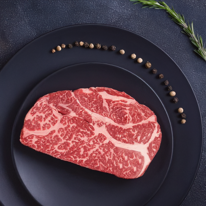 육화랑 고마블 와규 등심 MB8-9, 1개, 300g