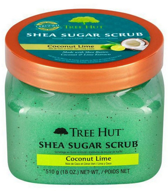 트리헛 코코넛 라임 시어 슈가 스크럽 510g, 1개