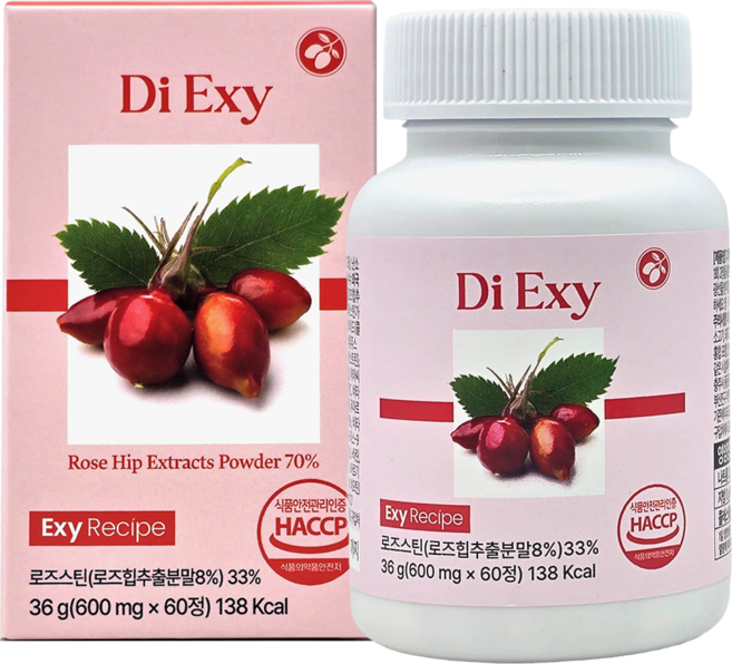 [본사 제품]엑시레시피 디엑시(Di exy), 3박스, 60정