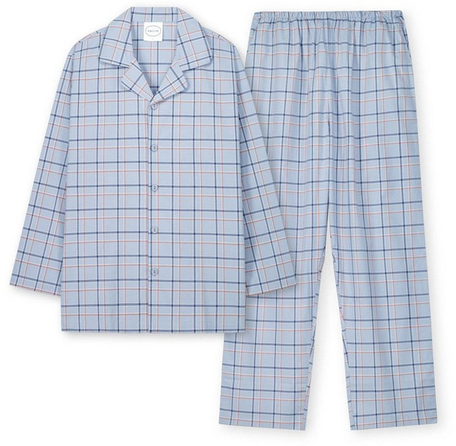 오르시떼 []남성 107 루에블루 긴소매 파자마 세트