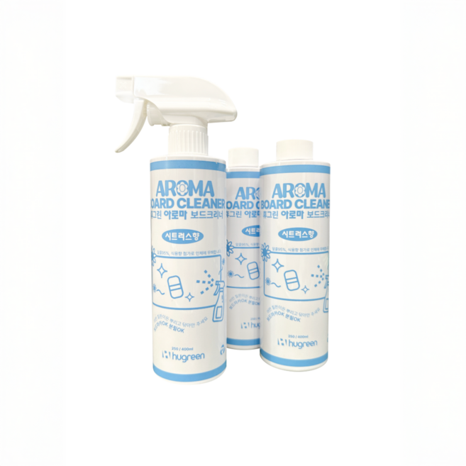 휴그린 화이트보드 클리너 보드크리너, 400ml