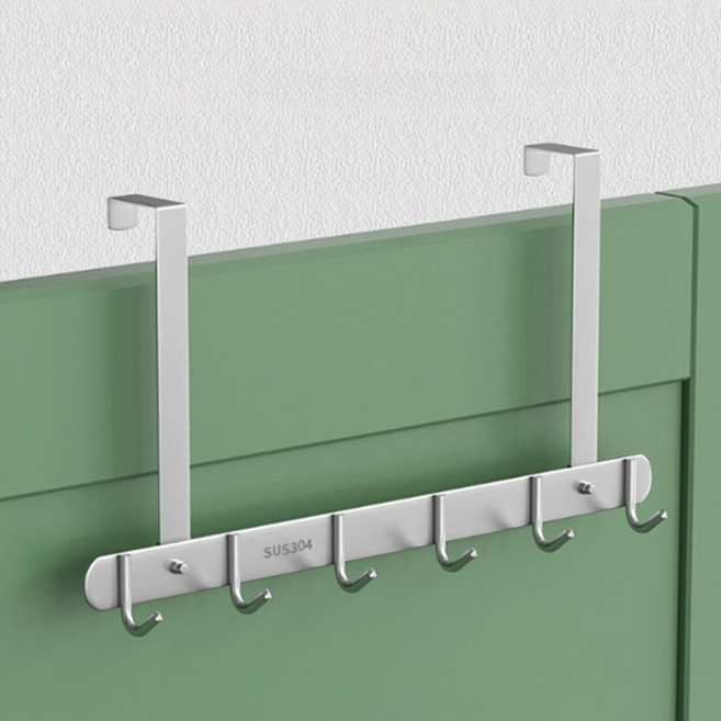 6구 문걸이행거 방문걸이 도어행거, 1개, 단품