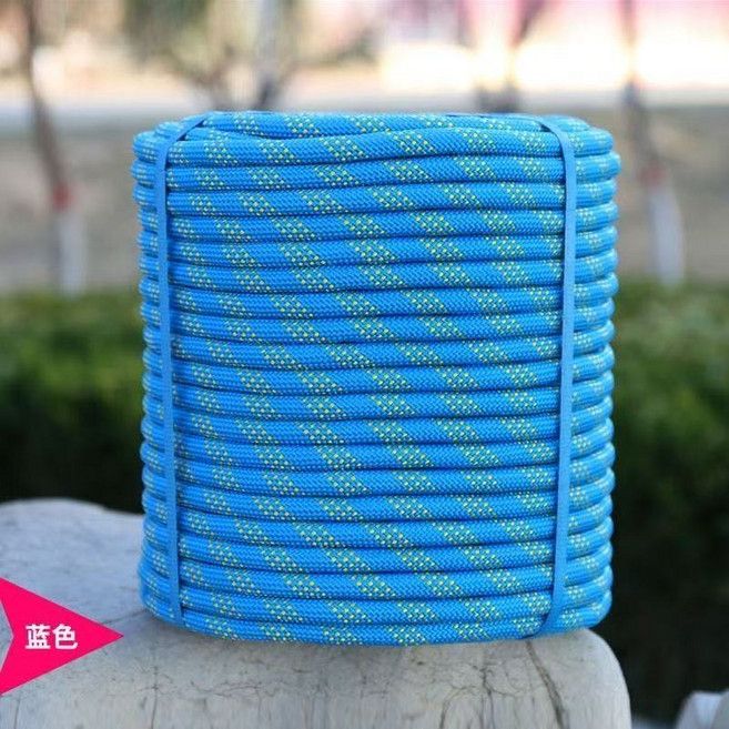 자일로프 100m 작업 산업용 야외 현장 밧줄 암벽 8mm 100m 더블버클+장갑포함, 8mm 50m 더블버클+장갑포함