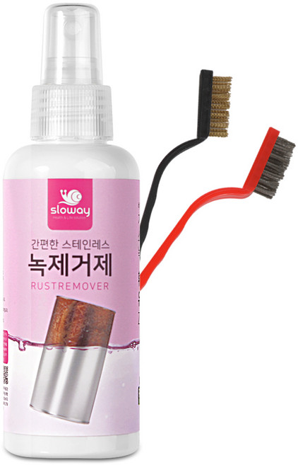 슬로웨이 화장실 세면대 샤워기 수전 스텐 타일 금속 철 차량 녹제거 녹제거제 150ml, 1개
