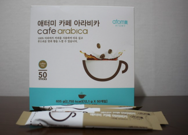 애터미 카페 아라비카 커피믹스, 1개, 50개입, 12.1g