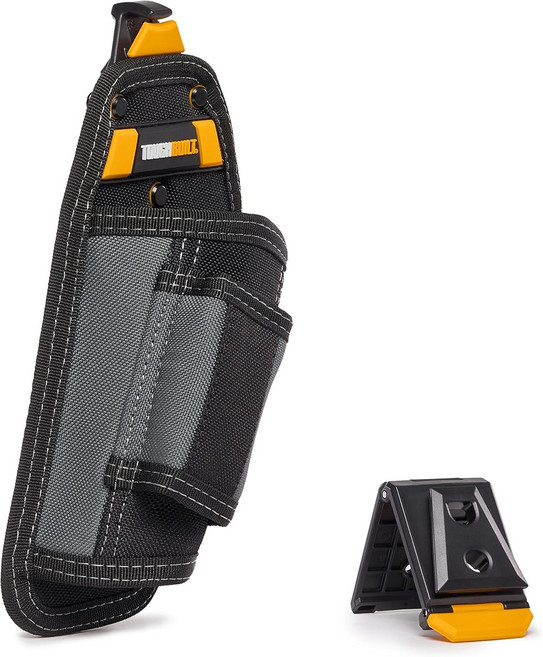 터프빌드 클립테크 컴팩트 드릴 홀스터 조절형 공구집 벨트 장착형 작업용 파우치, Hammer Holster
