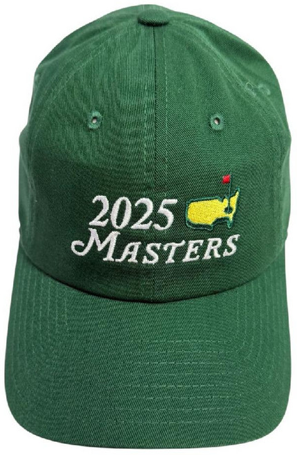 Masters 2025 마스터즈 어거스타 골프모자 Big Logo Green Caddy