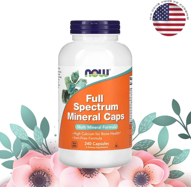 나우푸드 풀 스펙트럼 미네랄 240정, 1개 - 쿠팡