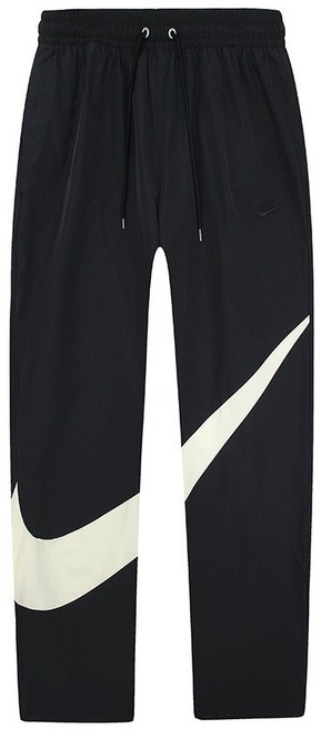 [국내백화점] 나이키 스우시 우븐 러닝 남성 트레이닝 긴바지 팬츠 블랙