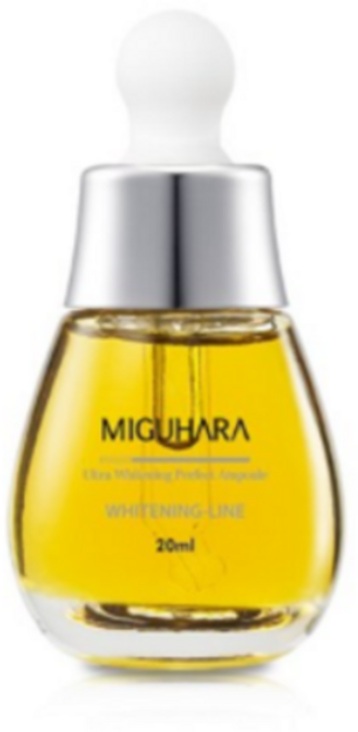 미구하라 울트라 화이트닝 퍼펙트 앰플, 20ml, 5개