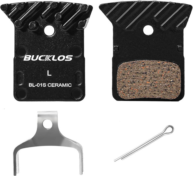 BUCKLOS Disc Brake Pads for Ceramic Shimano L03A L04C L05A K04S K04Ti K05S K05Ti M8110 M7110 R9170-F, BL-01S