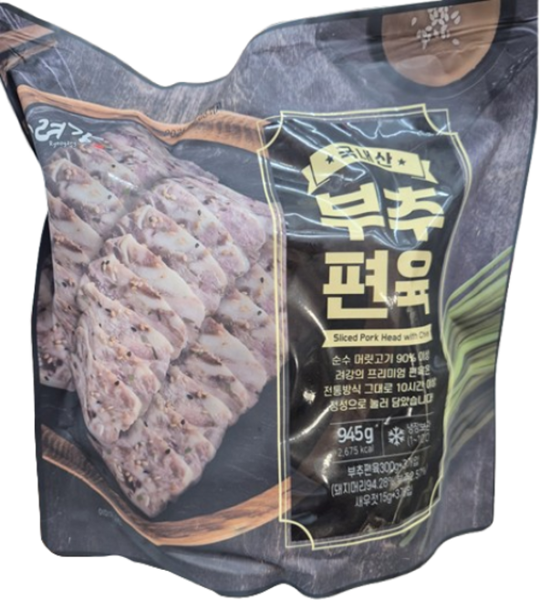 려강 부추편육, 3개, 300g