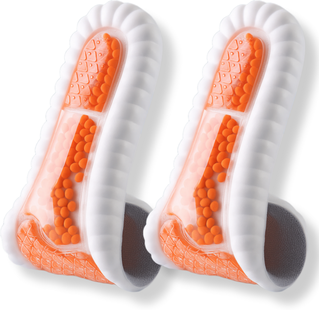 젤리에어깔창 종일 푹신한 족저근막 깔창 구름 깔창, 1개