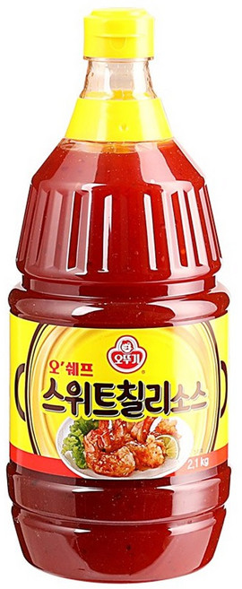 오뚜기 스위트 칠리소스, 2.1kg, 4개