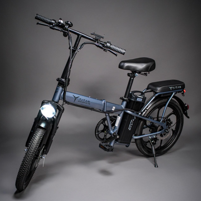 타이탄700 전기자전거 48v 13ah 21ah 500w 접이식 스로틀PAS겸용 자전거, 블랙, 13ah(PAS스로틀겸용)