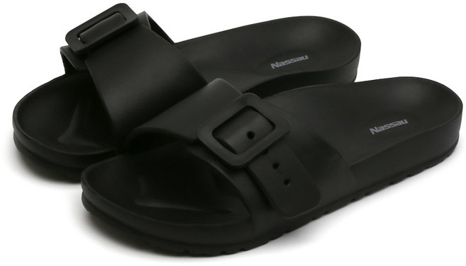 낫소 버클 EVA 여성 슬리퍼