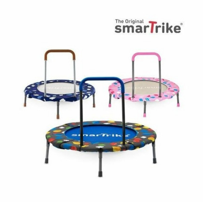 스마트라이크 유아 트램폴린 3in1, 블루, 1개