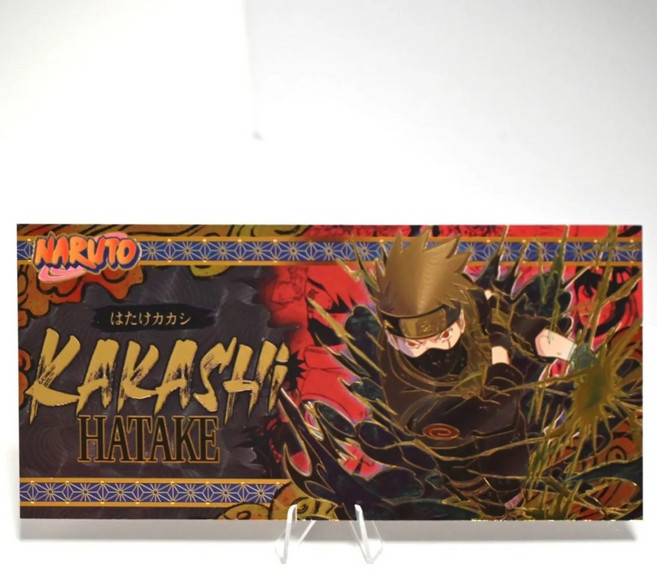 KAYOU 火影忍者疾風傳 旗木卡卡西紀念閃卡, 旗木卡卡西,卡+亞克力殼