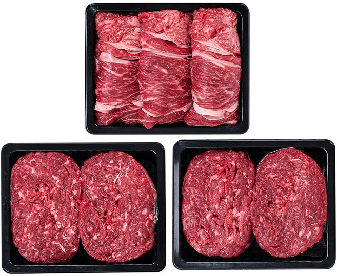 더무(THE MOO) 국내산 ++1등급 한우 선물 세트 - 등심 불고기 (합계 600g) NO.20, 1세트