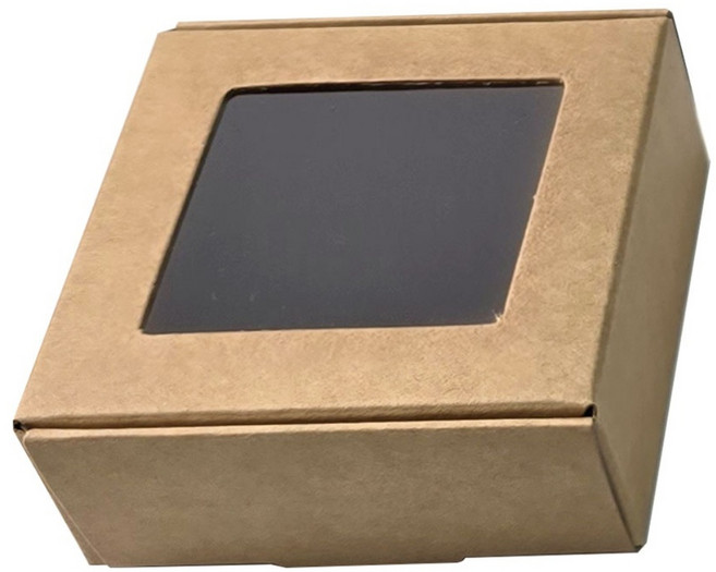 링비츠 투명창 선물 포장 종이 상자 박스 답례품 소형, 20개, 크래프트