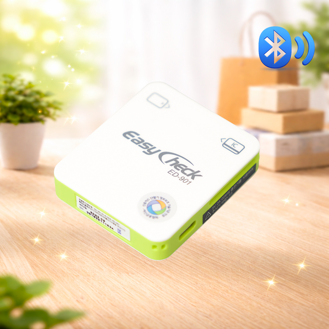 ED-901R 이지체크 스마트폰 신용카드 결제기 신용카드 리더기 [택배무료: 전국 제주 포함] KICC 이지체크, 1개, 기존 카드 가맹점