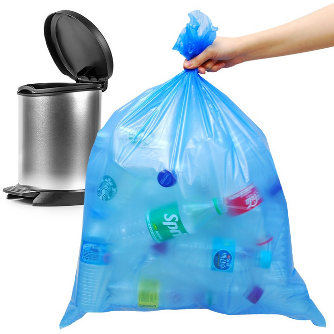 쓰레기봉투 평판봉투 파랑, 100개, 80L