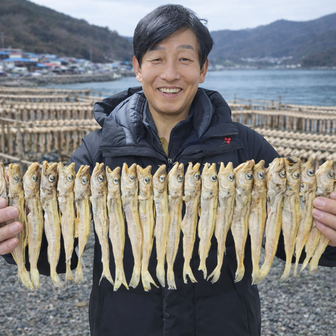 [상위1%] 프리미엄 국내가공 줄노가리 반건조 노가리 (대), 1개, 300g(반건조노가리)