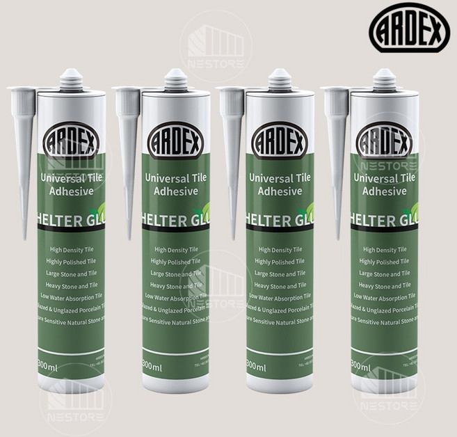 아덱스 초강력 접착제 타일본드 쉘터글루 내부 외부 수중 석재 철재 몰딩 인테리어 신발 판넬 실내 실외 건축용 다용도 일액형 만능본드 수성 유성 도장 가능, 4개