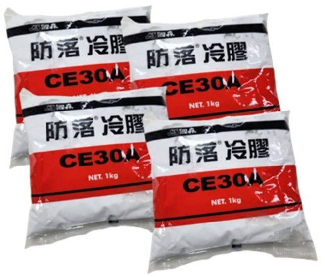 國森白膠 透明 台灣製 樹脂 黏著劑 壁紙接著劑 防落 冷膠 CE30A 1KG, 4個