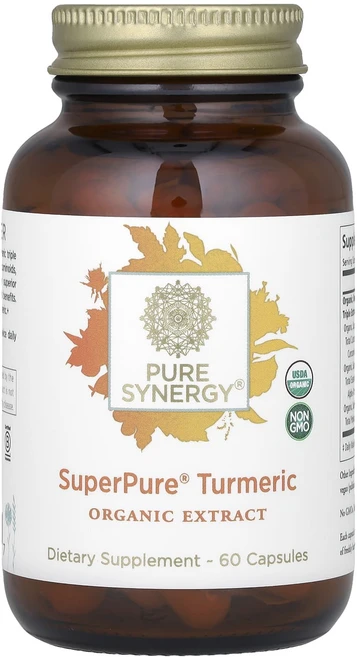 Pure Synergy SuperPure 강황 추출물 캡슐 60정, PureSynergySuperPure강황추출물캡슐60정, 1개 - 쿠팡
