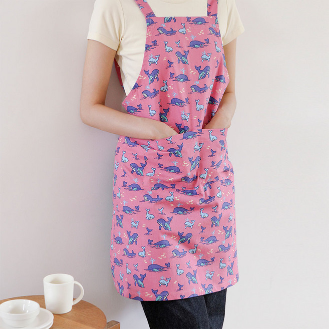 데일리라이크 데일리 이지 에이프런 - 02 Whale, 1개, 단품