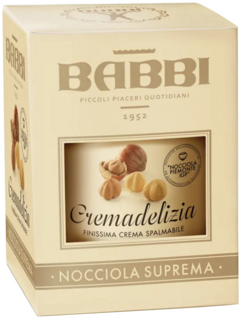 Babbi Cremadelizia 헤이즐넛스프레드 300g, 1개