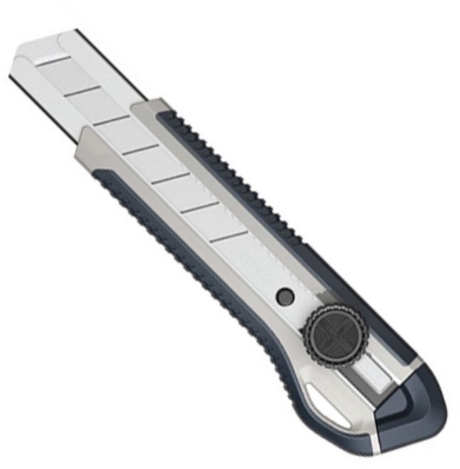 도루코 XL701 커터칼 특대형 25mm, 2개