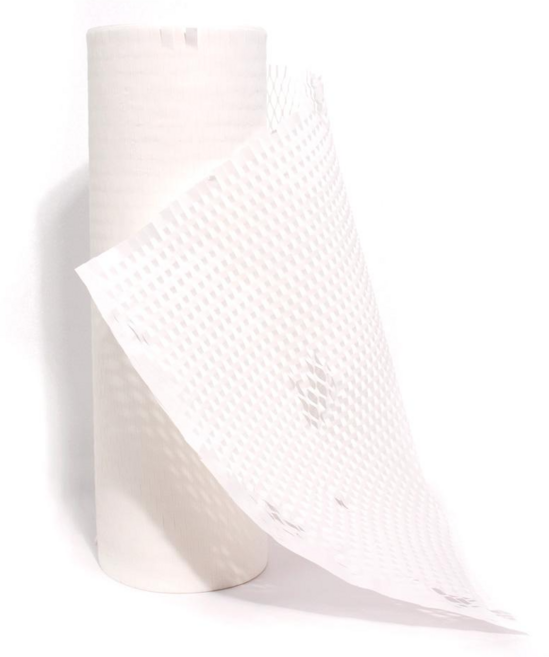 휴크래프트 버블 종이 완충재 종이 완충 포장지 크라프트 뽁뽁이, 1개