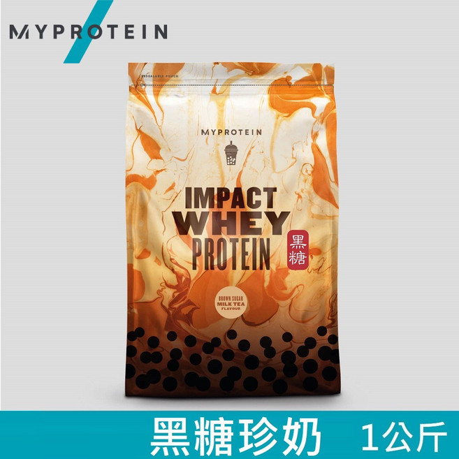 MYPROTEIN Impact 乳清蛋白粉 1kg 多口味可選, 1個, 北海道牛奶