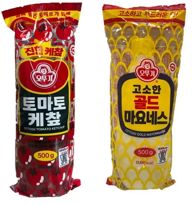 오뚜기 토마토 케찹 500g + 골드 마요네스 500g, 1개