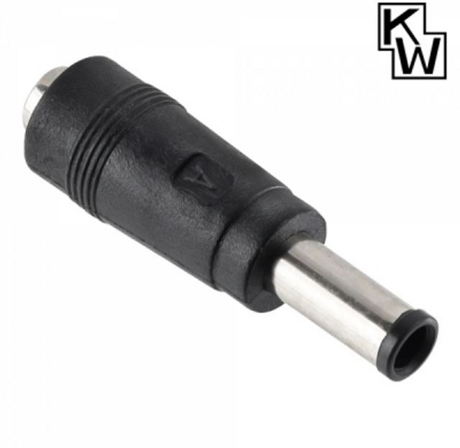 강원전자 KW 5.5x2.1 to 6.0x4.4mm 아답터 변환 잭 KW-DC6044 ell+967Pb
