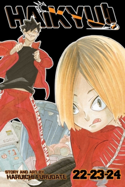 (外文書)Haikyu!! (3-In-1 Edition) Vol. 8: Includes Vols. 22 23 & 24 Paperback, Viz Media, English