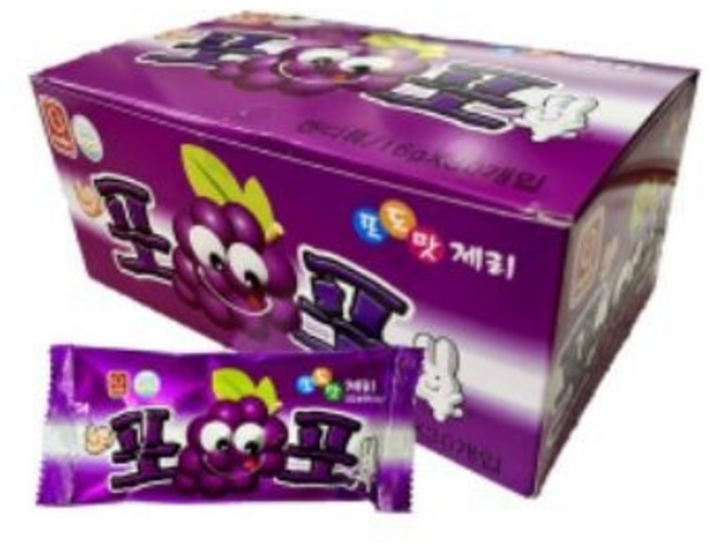 포포 포도, 16g, 40개