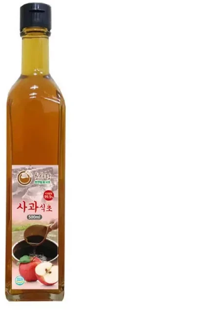 사과식초 500ml 천연발효식초 천연식초, 1개