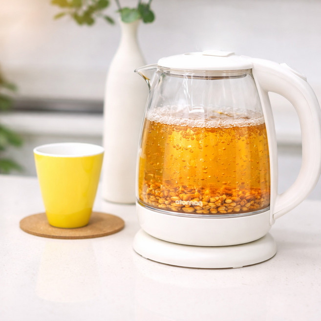 아토만 1.8L 유리 무선 주전자 전기 포트 ATK-E18GS