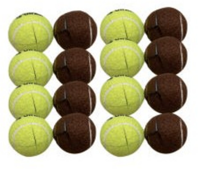 의자커버(테니스공 층간소음방지 스크래치방지), 4개, 옐로우