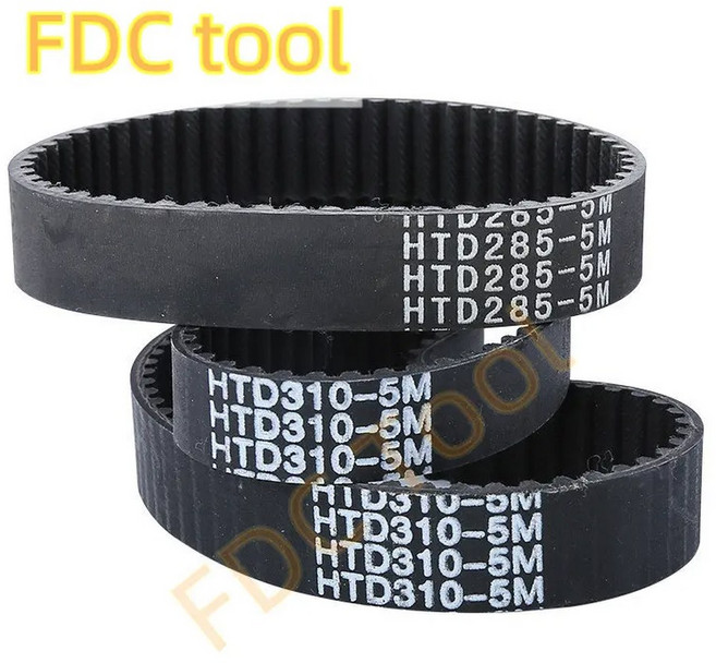 HTD5M 타이밍 벨트 HTD 5M 폐쇄 430 길이415 루프 420 435 폭10/12/15/20/25/30MM 450 동기 445 460 440 425 465MM, 05 25mm, 07 5M-465mm(93 Teeth)