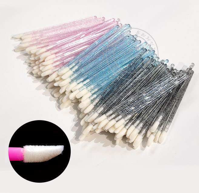 뷰티체인지 일회용 미니면봉(50개입) 슬라이스면봉 반영구 속눈썹재료, 1개