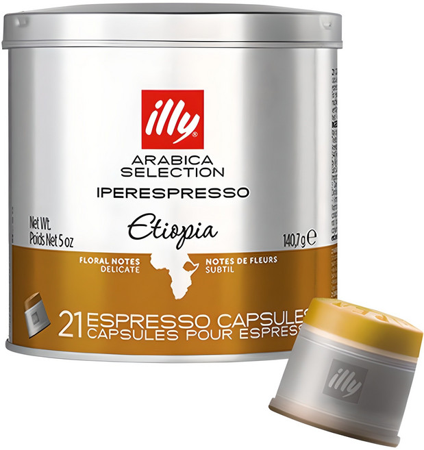 일리 아라비카 셀렉션 에티오피아 캡슐커피, 6.7g, 21개입, 1개