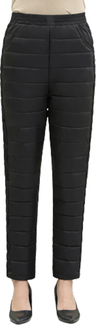 여자 기모 겨울 면바지 도톰 팬츠 패딩 팬츠 뉴타임즈 C855T727